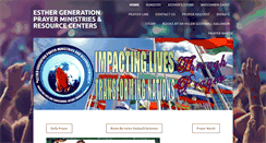 Desktop Screenshot of esthergenerationmin.org